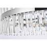 7_Serephina 36" Wide Chrome Crystal 16-Light Drum Chandelier more views