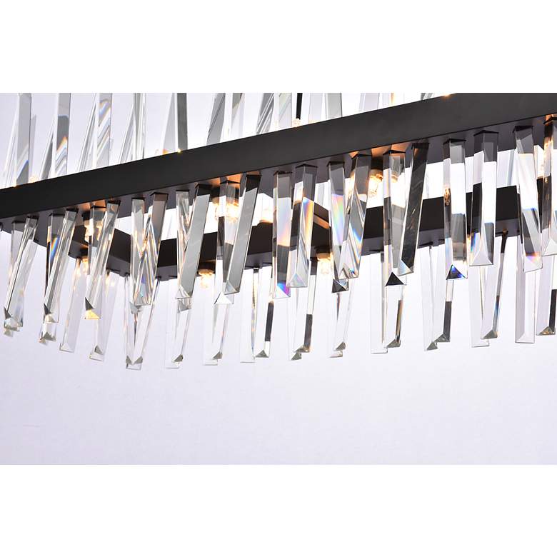 Image 6 Serephina 42" Wide 24-Light Rectangular Modern Crystal Chandelier more views