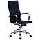 Serge Black High Back Swivel Office Chair