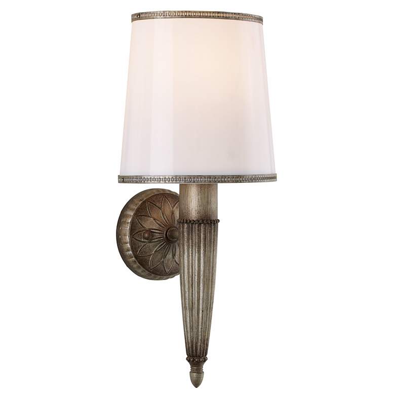 Image 1 Serina 19" High Weathered Bronze Wall Sconce
