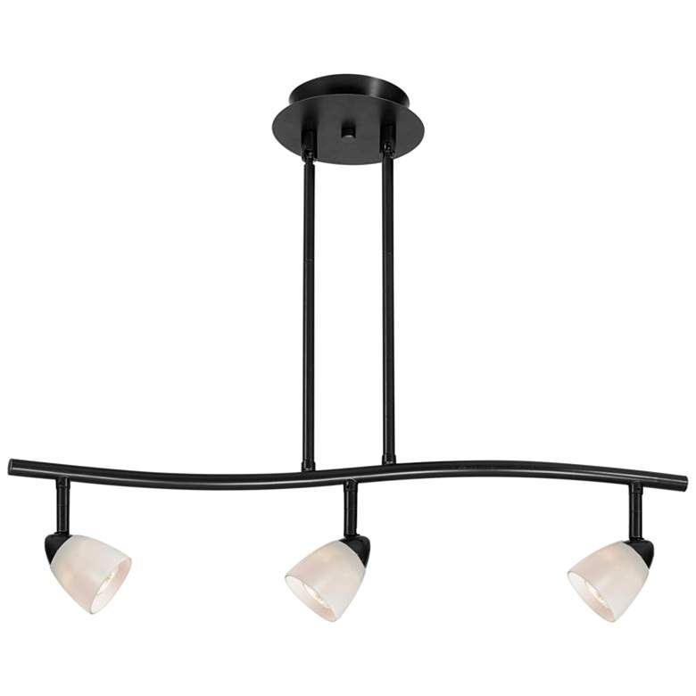 Image 1 Serpentine 3LT Black and White Track Fixture