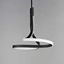 1_Serpentine LED Pendant Black