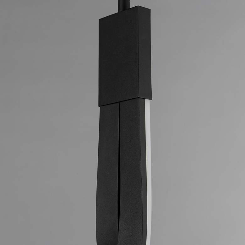 Image 5 Serpentine LED Pendant Black more views