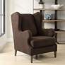 1_Serpentine Rich Chocolate Accent Chair