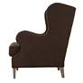 6_Serpentine Rich Chocolate Accent Chair more views