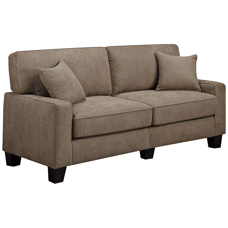 Image 1 Serta RTA Martinique 78" Wide Dominica Earth Fabric Sofa