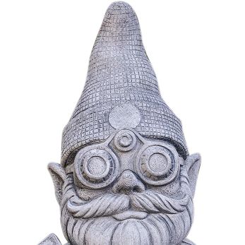 Image 3 Serve and Protect 21" High Trevia Graystone Garden Gnome - Made to Order more views