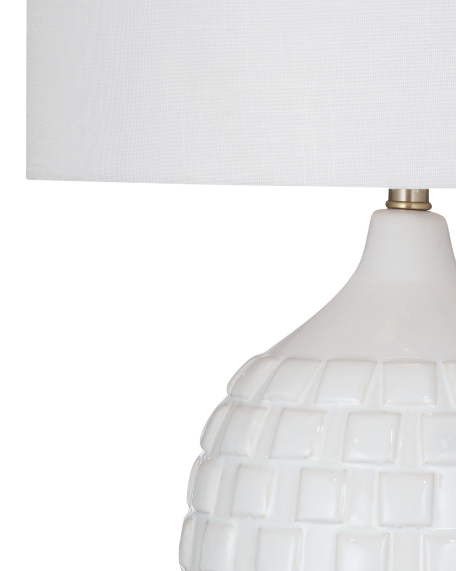 Image 2 Sesser 35" High White Table Lamp more views