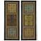 Set of 2 Aughton Painted Spanish Tile 36" High Wall Art