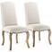 Set of 2 Emery Antique Pine Dining Chairs