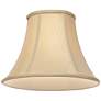 Set of 2 Imperial Shade Taupe Bell Shades 7x14x11 (Spider)