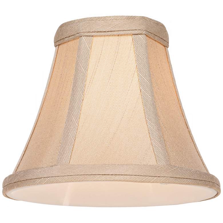 Image 3 Set of 2 Imperial Taupe Fabric Lamp Shade 3x6x5 (Clip-On) more views