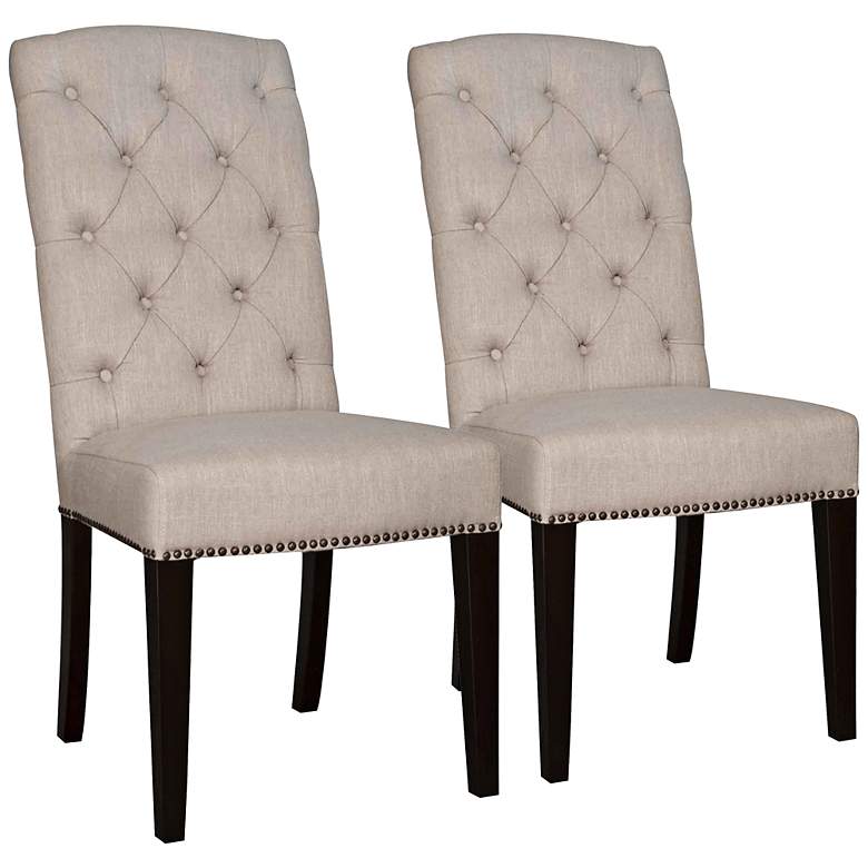 Image 1 Set of 2 Maddy Birch Dining Chairs