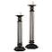 Set of 2 Mirrored Candle Holders
