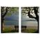 Set of 2 Pristine View 23 3/4" High Canvas Wall Art