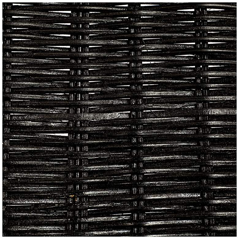 Image 4 Set of 2 S-Frame Woven Chair, Black more views
