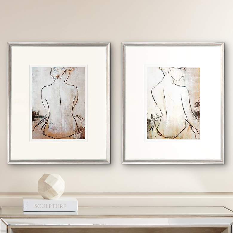 Image 1 Set of 2 Spa Day 27 inch High Wall Art