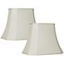 1_Set of 2 Springcrest Creme Cut Corner Shades 10x16x13 (Spider)
