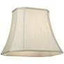 3_Set of 2 Springcrest Creme Cut Corner Shades 10x16x13 (Spider) more views