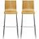 Set of 2 Sydney Plywood Modern Dining Chairs
