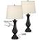 Set of 2 Touch Table Lamps with USB