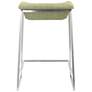 Set of 2 Zuo Lids Green Counter Chairs