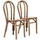 Set of 2 Zuo Nob Hill Natural Chairs