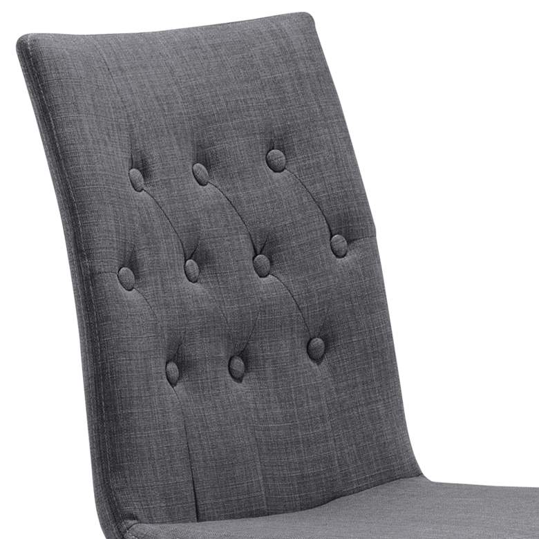 Image 4 Set of 2 Zuo Orebro Graphite Accent Chairs more views