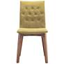 Set of 2 Zuo Orebro Pea Green Accent Chairs