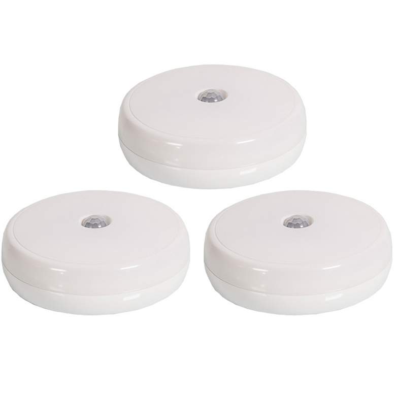 Image 1 Set of 3 LED Motion Sensor Lights