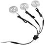 Set of 3 Silver LED Puck Lights from 360 Lighting