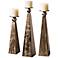 Set of 3 Uttermost Cesano Candle Holders
