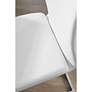 7_Set of 4 Epifania White Leatherette Side Chairs more views