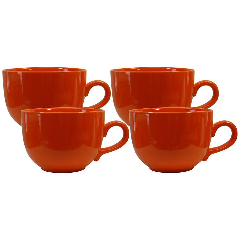 Image 1 Set of 4 Fun Factory Orange Jumbo Cups