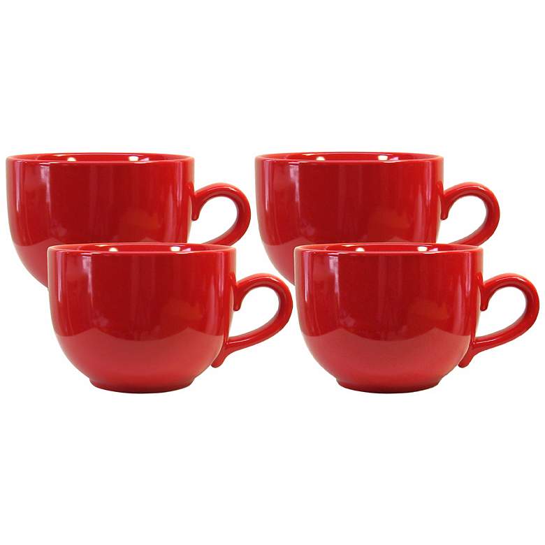 Image 1 Set of 4 Fun Factory Red Jumbo Cups