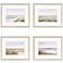 Set of 4 Marshes 22" Wide Wall Art