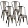 Set of 4 Stovall Metal Chairs