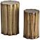 Set of Two Arteriors Home Zeb Accent Tables