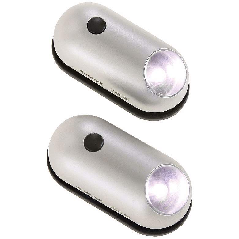 Image 1 Set of Two Battery Powered LED Drawer Lights