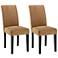 Set of Two Versa Dining Chairs - Tobacco