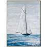 Set Sail Blue Canvas Wall Art