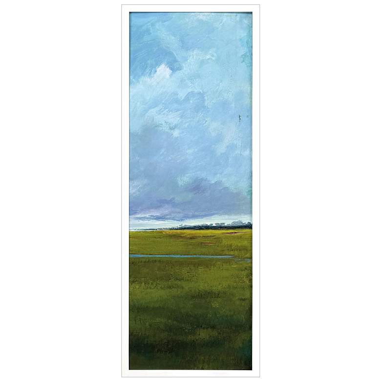 Image 1 Settle into Dusk III 22"W x 62"H Framed Wall Art