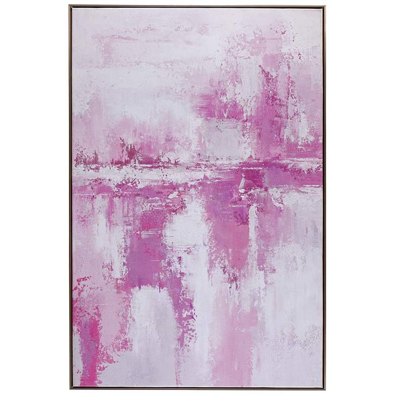 Image 1 Settled Silver Canvas Wall Art