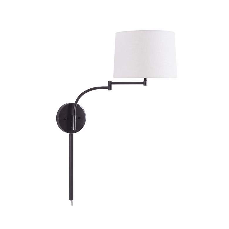 Image 2 Seven 18" High Oil Rubbed Bronze Swing Arm Wall Sconce more views