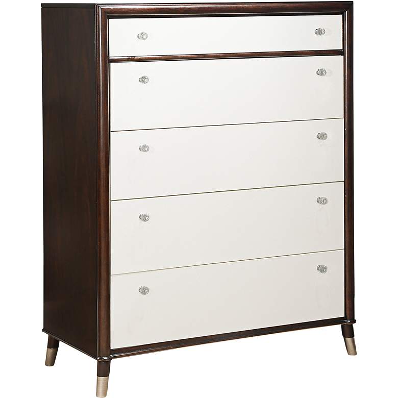 Image 1 Seventh Avenue Sable Wood 5-Drawer Chest