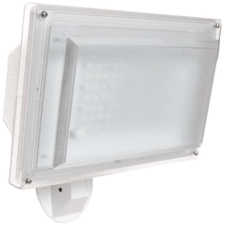 Image 1 Severe-Weather White 42 Watt LED Dusk to Dawn Flood Light