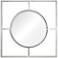 Severn Chrome 30 1/2" Square Wall Mirror