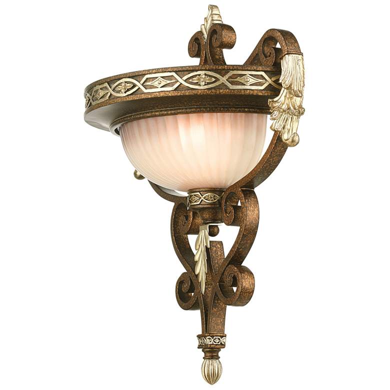 Image 7 Seville 18 1/2" High Palatial Bronze Wall Sconce more views