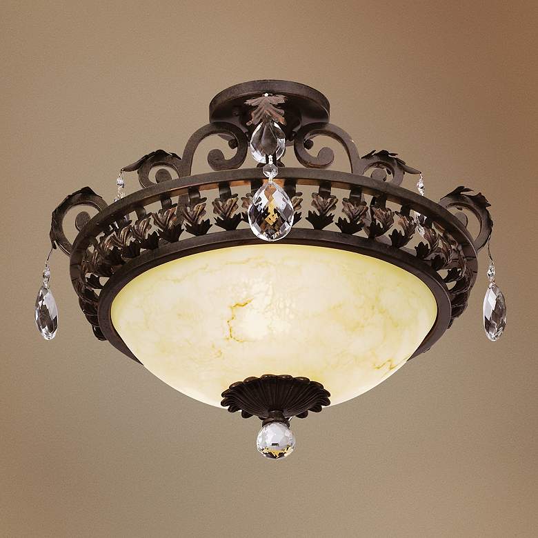 Image 1 Seville&#8482; Collection  18 inch Wide Ceiling Light Fixture