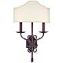 Seville Collection 22 1/4" High Weathered Iron Sconce